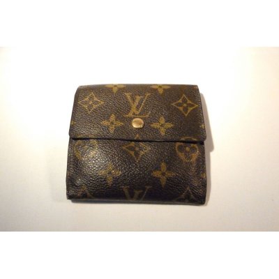 画像1: LOUIS VUITTON モノグラム 二つ折り財布　010