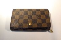 LOUIS VUITTON ダミエ 二つ折り財布　016