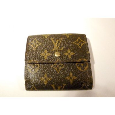 画像1: LOUIS VUITTON モノグラム 二つ折り財布　032