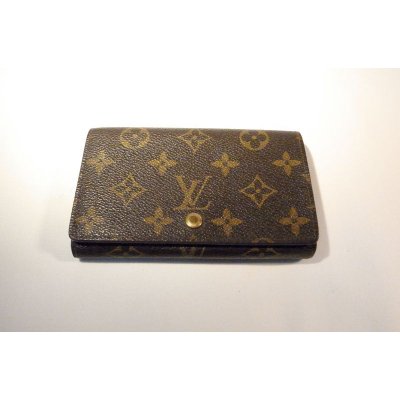 画像1: LOUIS VUITTON モノグラム 二つ折り財布　017