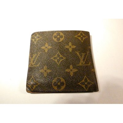 画像1: LOUIS VUITTON モノグラム 二つ折り財布　039