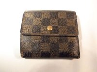 LOUIS VUITTON ダミエ 二つ折り財布　061