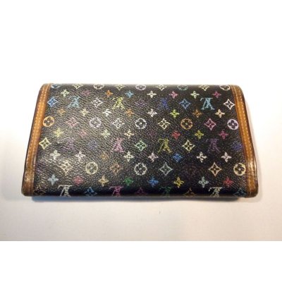 画像2: LOUIS VUITTON マルチカラー 長財布　055