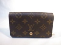 LOUIS VUITTON 　モノグラム 二つ折り財布 343