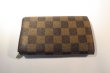 画像2: LOUIS VUITTON ダミエ 二つ折り財布　016 (2)