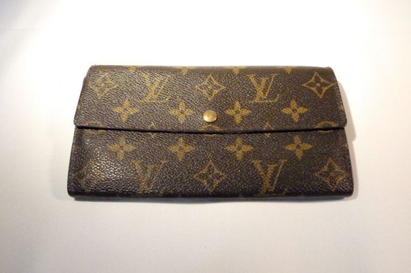 画像1: LOUIS VUITTON モノグラム 長財布　006 (1)