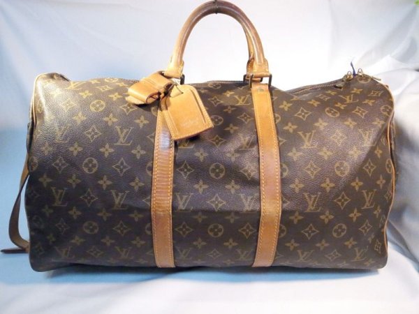 画像1: LOUIS VUITTON モノグラム ボストンバック　104 (1)